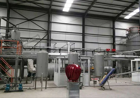 Tire Pyrolysis Plant