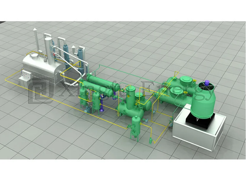 20 T Oil Distillation Plant