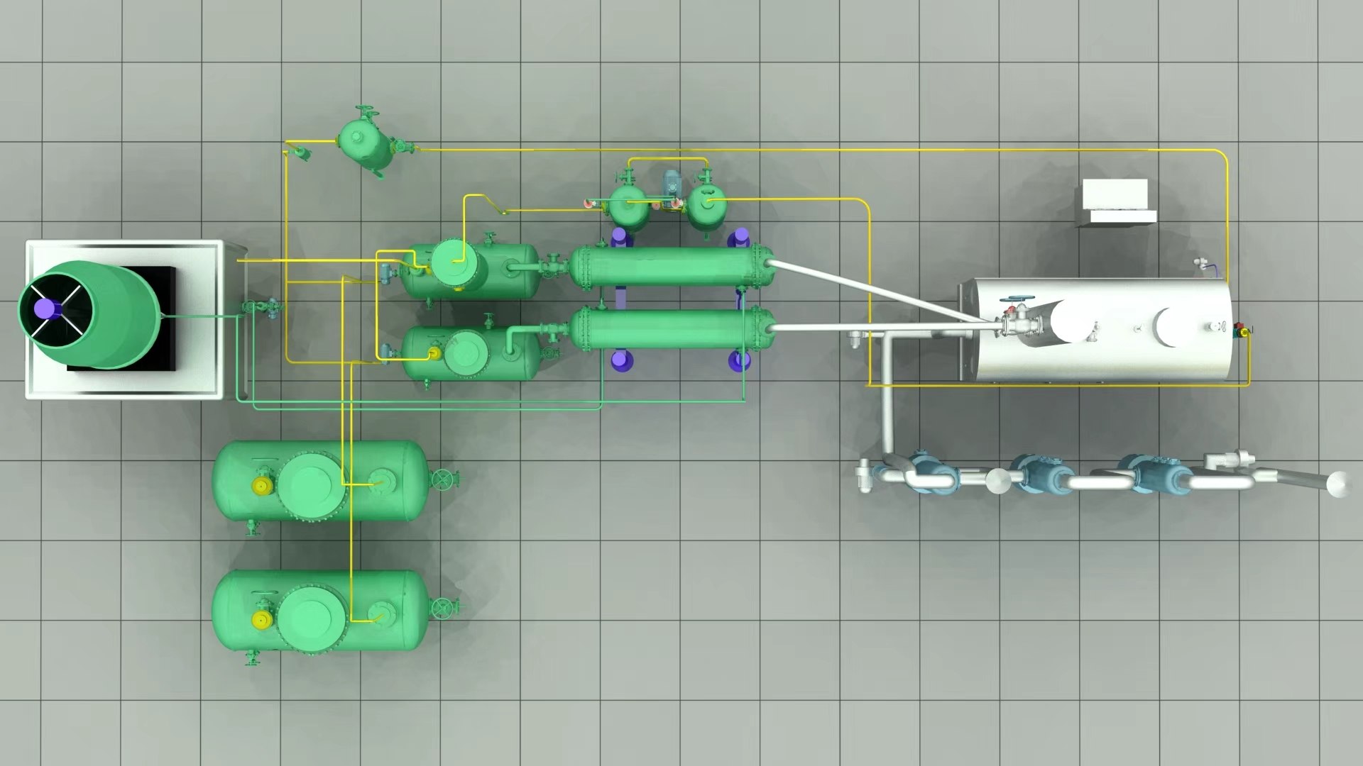 20 T Oil Distillation Plant